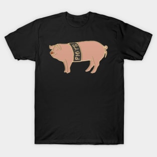 Pigys The Cutes Pig Pink T-Shirt